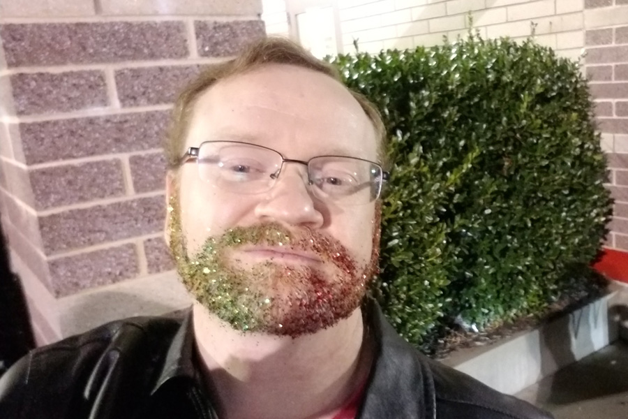 glitter in beard glitter in beard