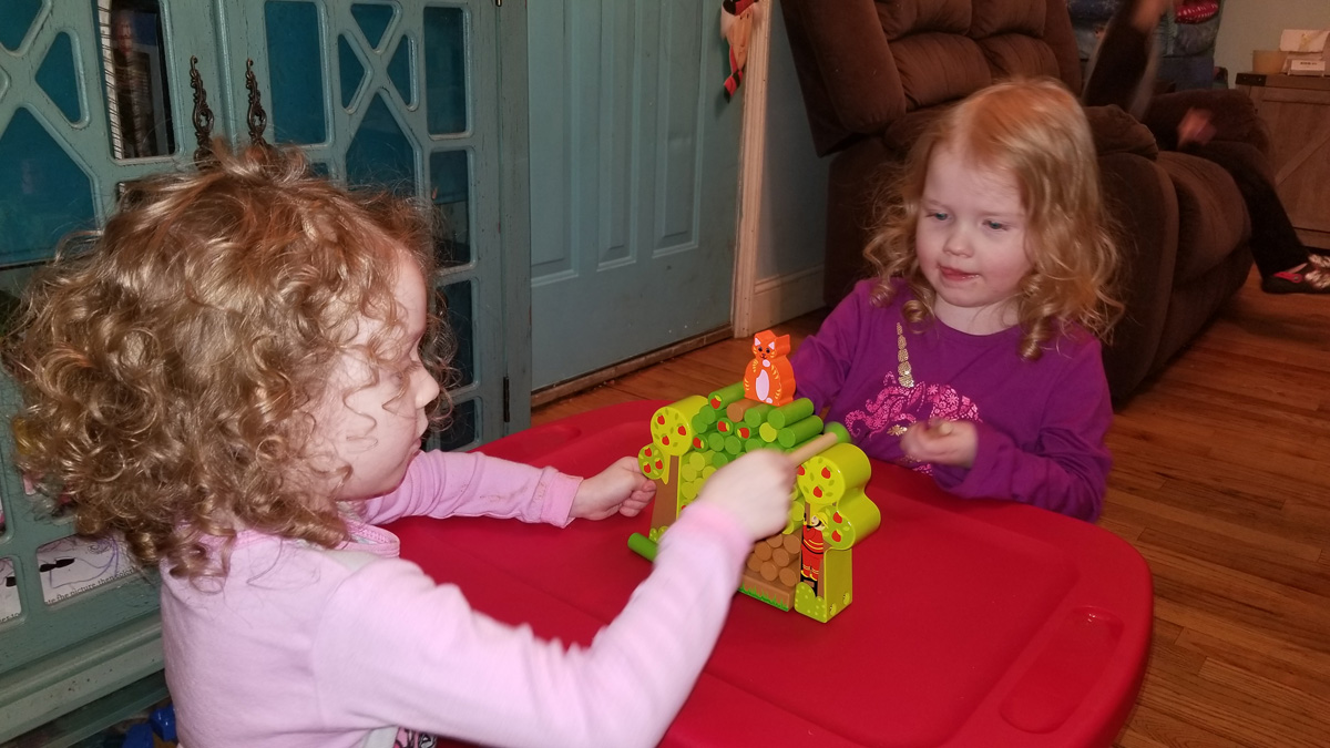 Elowyn plays for keeps